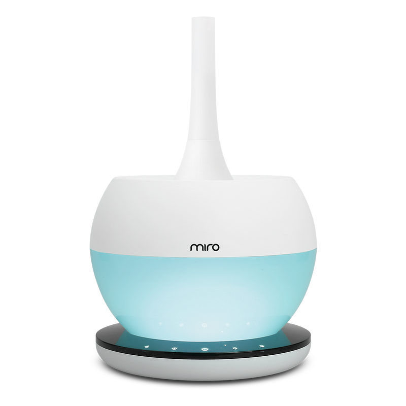 Miro humidifier control panel settings